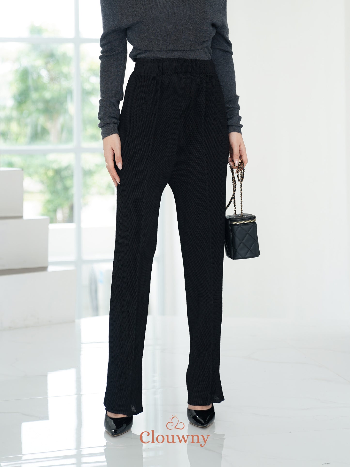 Ollie Pencil Pants - Black