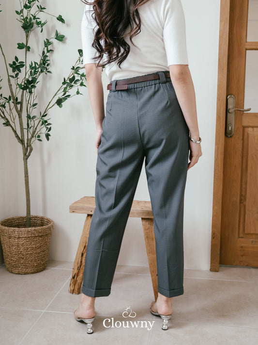 Shoren Office Pants - Grey