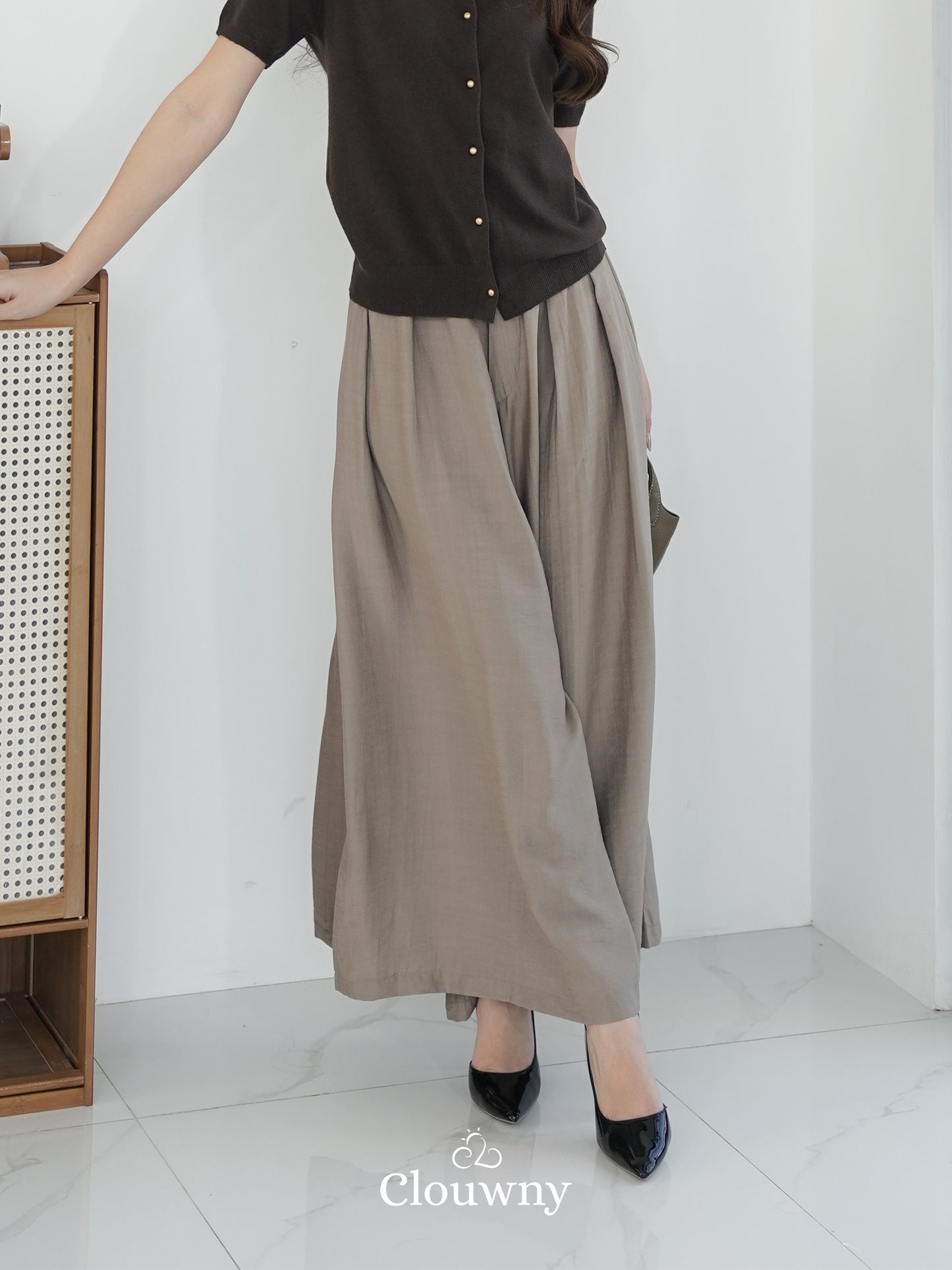 Yuni Cullotes Pants - Oat