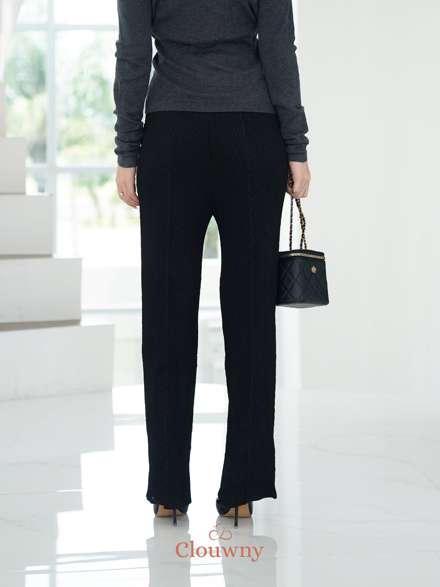 Ollie Pencil Pants - Black