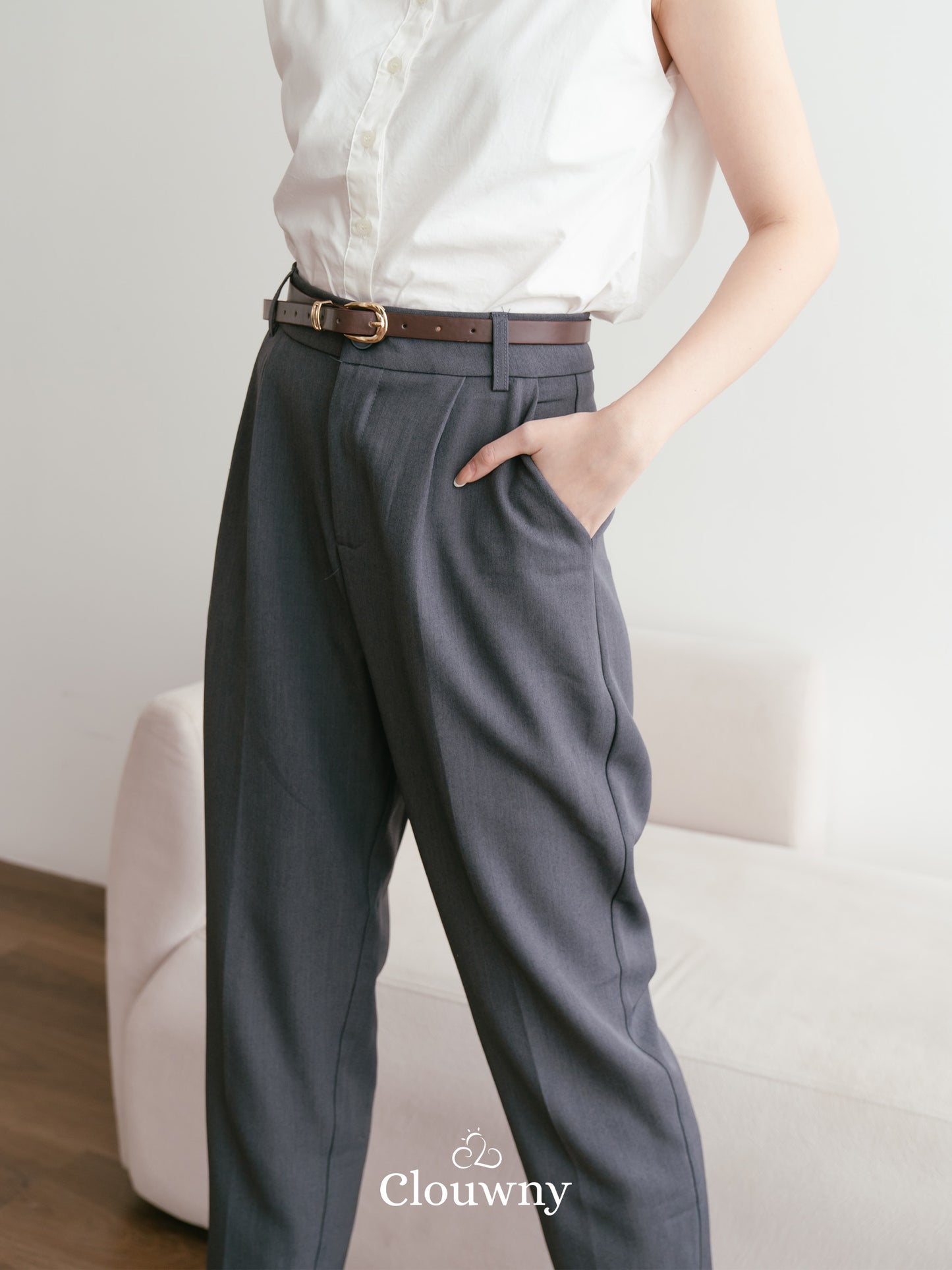Willy Office Pants - Grey