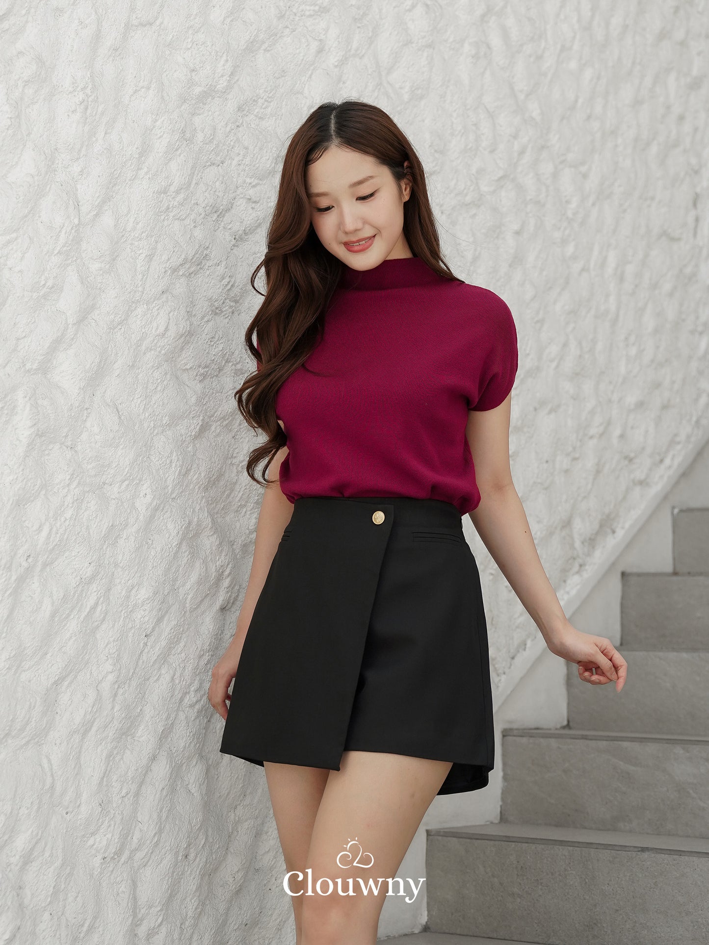 Semi Turtle Top - Magenta