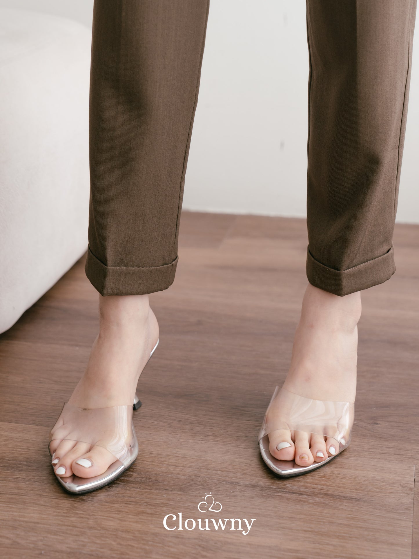 Shoren Office Pants - Mocca
