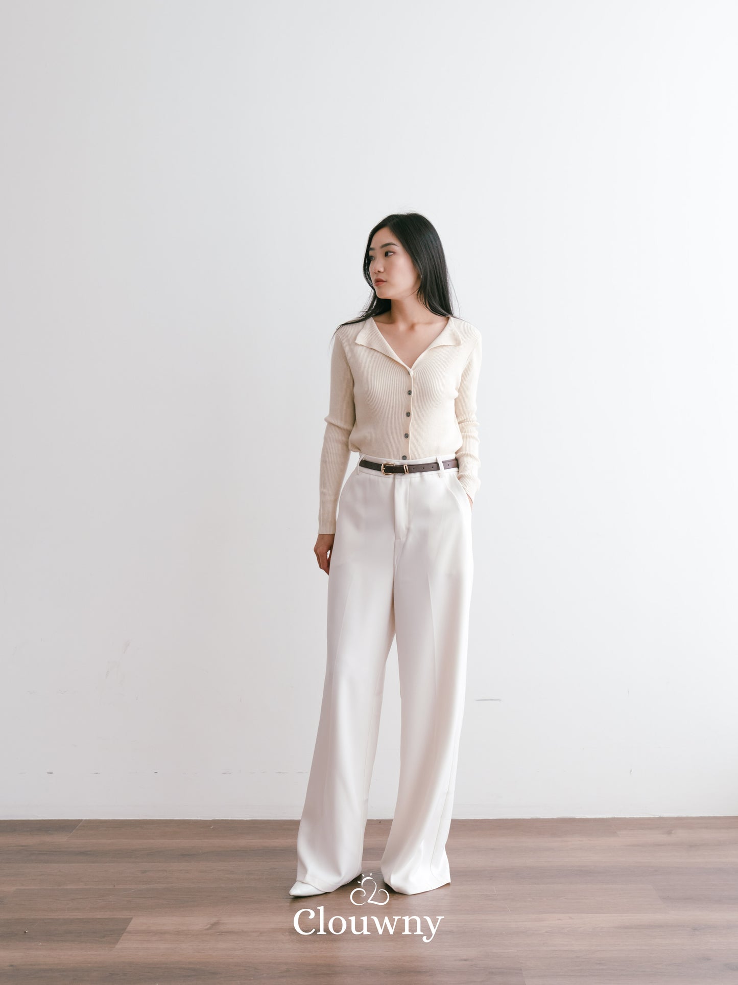 Posh Cullote Pants - Broken White
