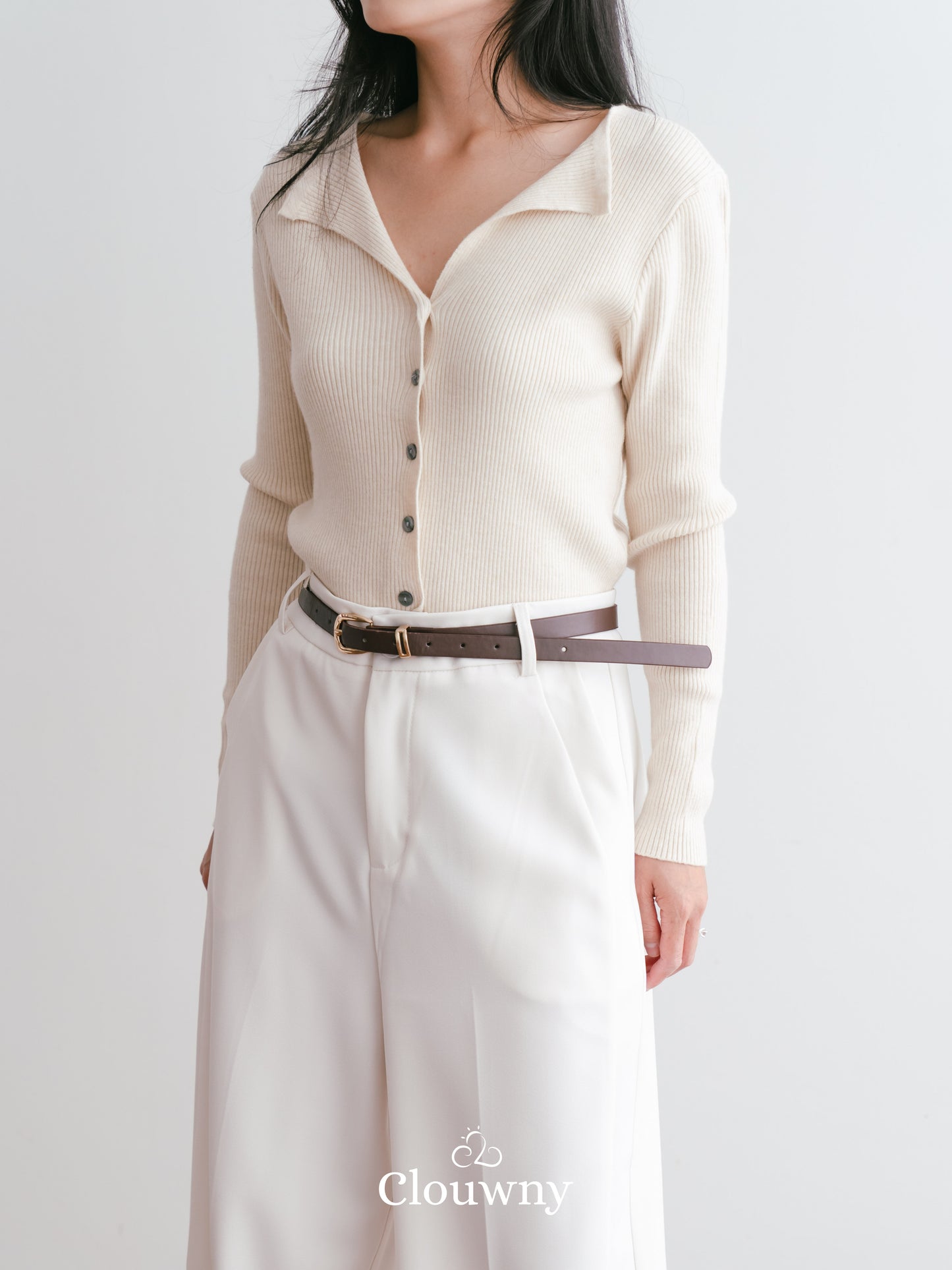 Posh Cullote Pants - Broken White