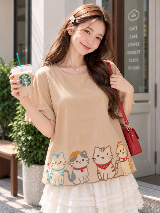 Tom Cotton Blouse - Cream