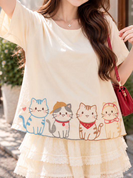 Tom Cotton Blouse - Broken White