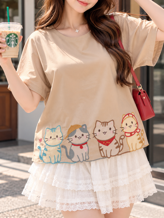 Tom Cotton Blouse - Cream