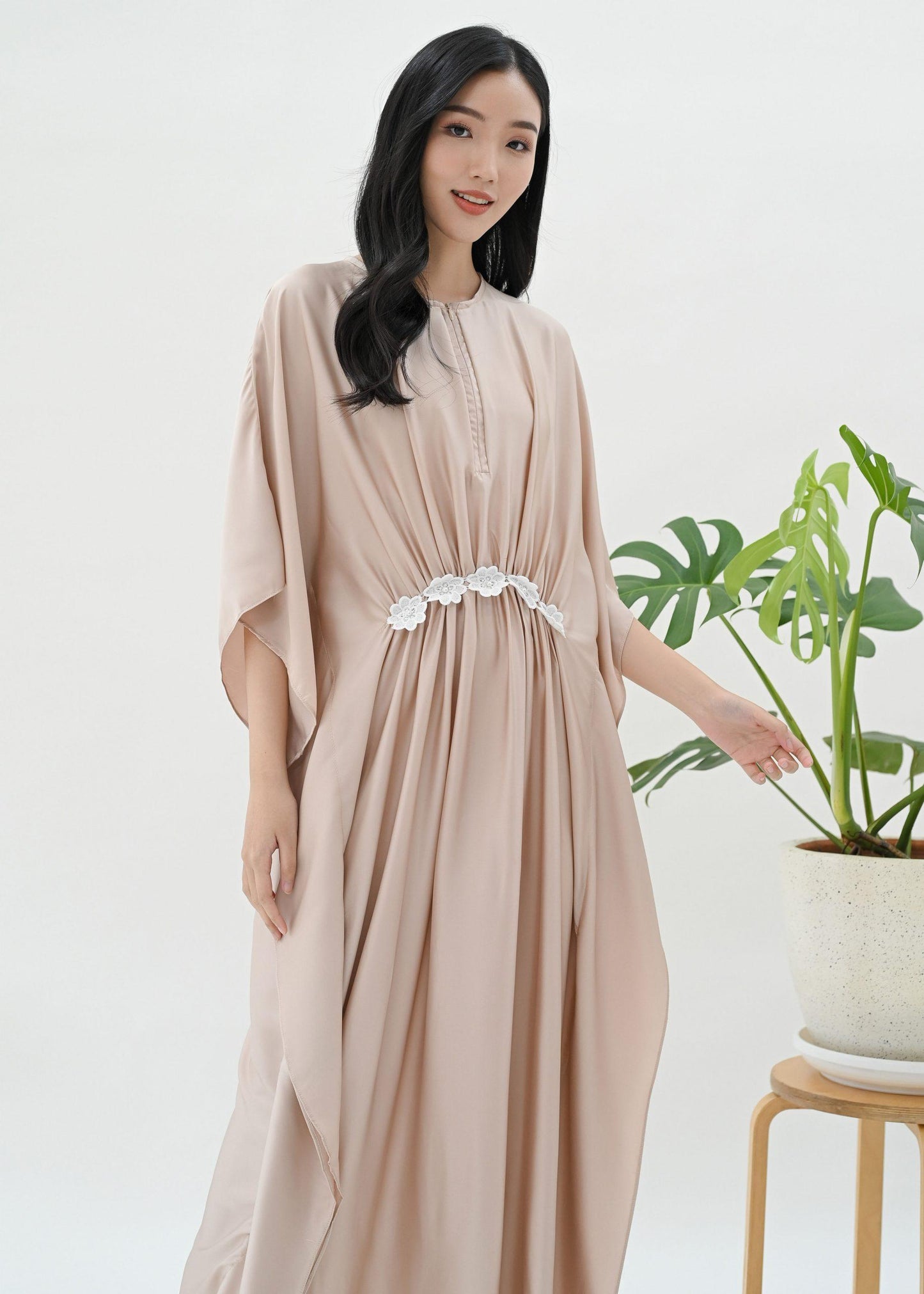 Hafiz Kaftan - Cream