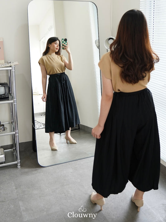 Emilia Cullote Pants - Black