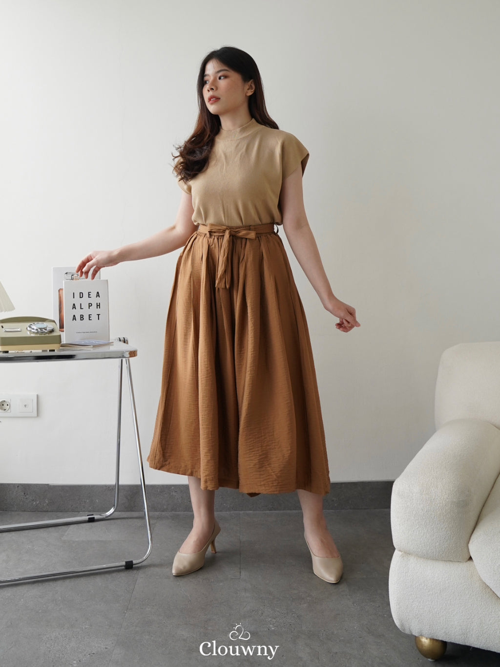 Emilia Cullote Pants - Caramel