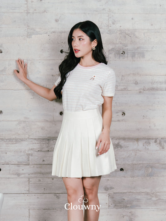Magnolia Stripes Tshirt - Pink