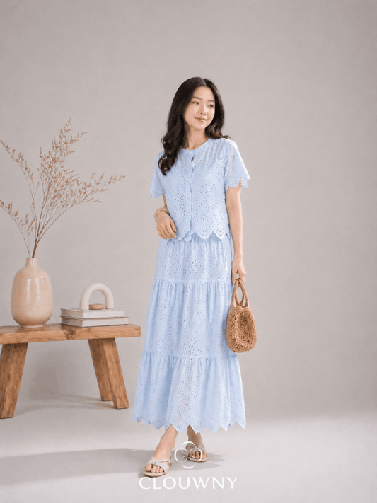 Seoul Lace Set - Blue