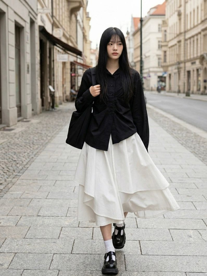 Maple Layer Pants - White