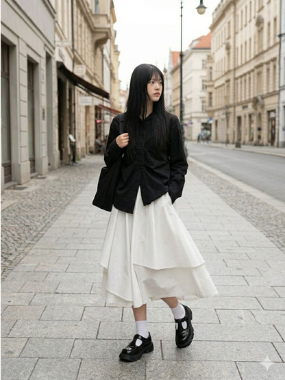 Maple Layer Pants - White
