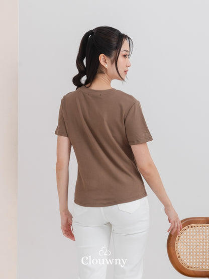 Starzy Tshirt Top - Beige