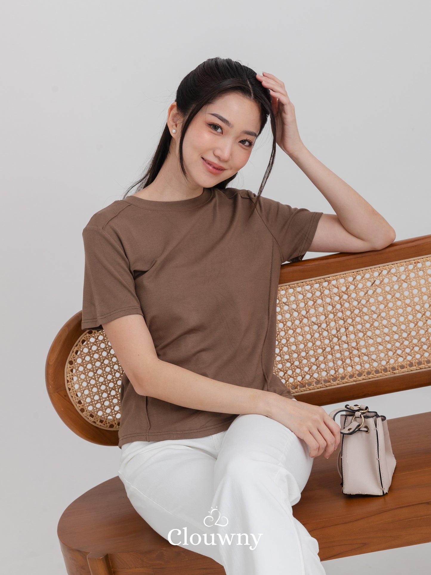 Starzy Tshirt Top - Beige