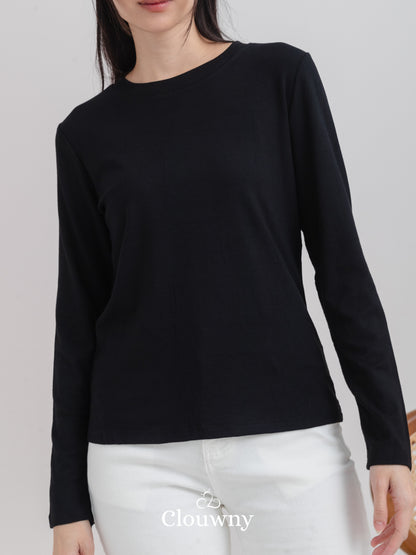 Summer Longsleeve Top - Black