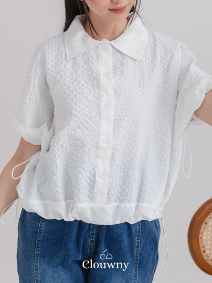 Aira Cotton Shirt - White