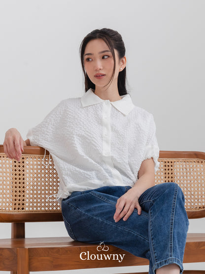 Aira Cotton Shirt - White