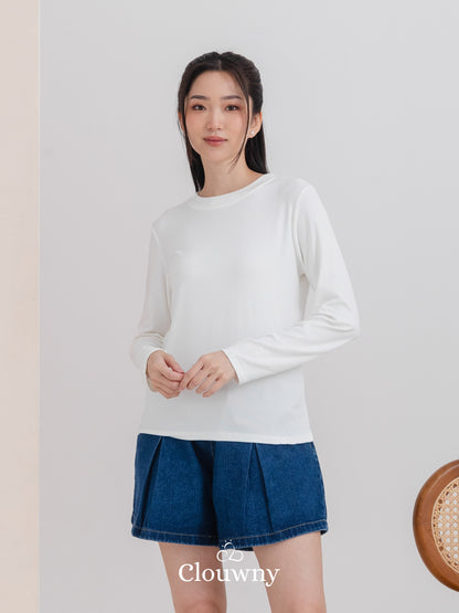 Summer Longsleeve Top - White