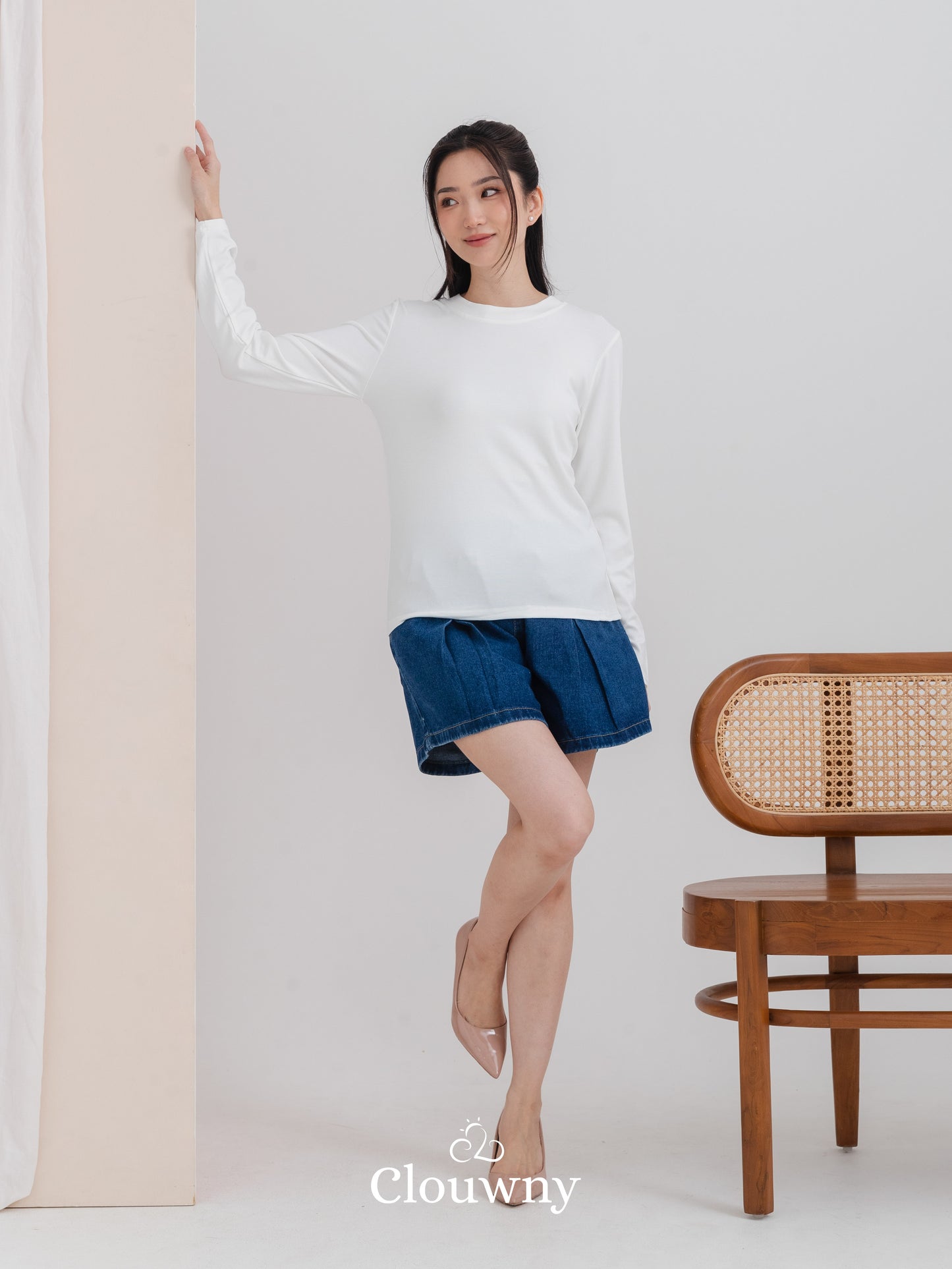 Summer Longsleeve Top - White