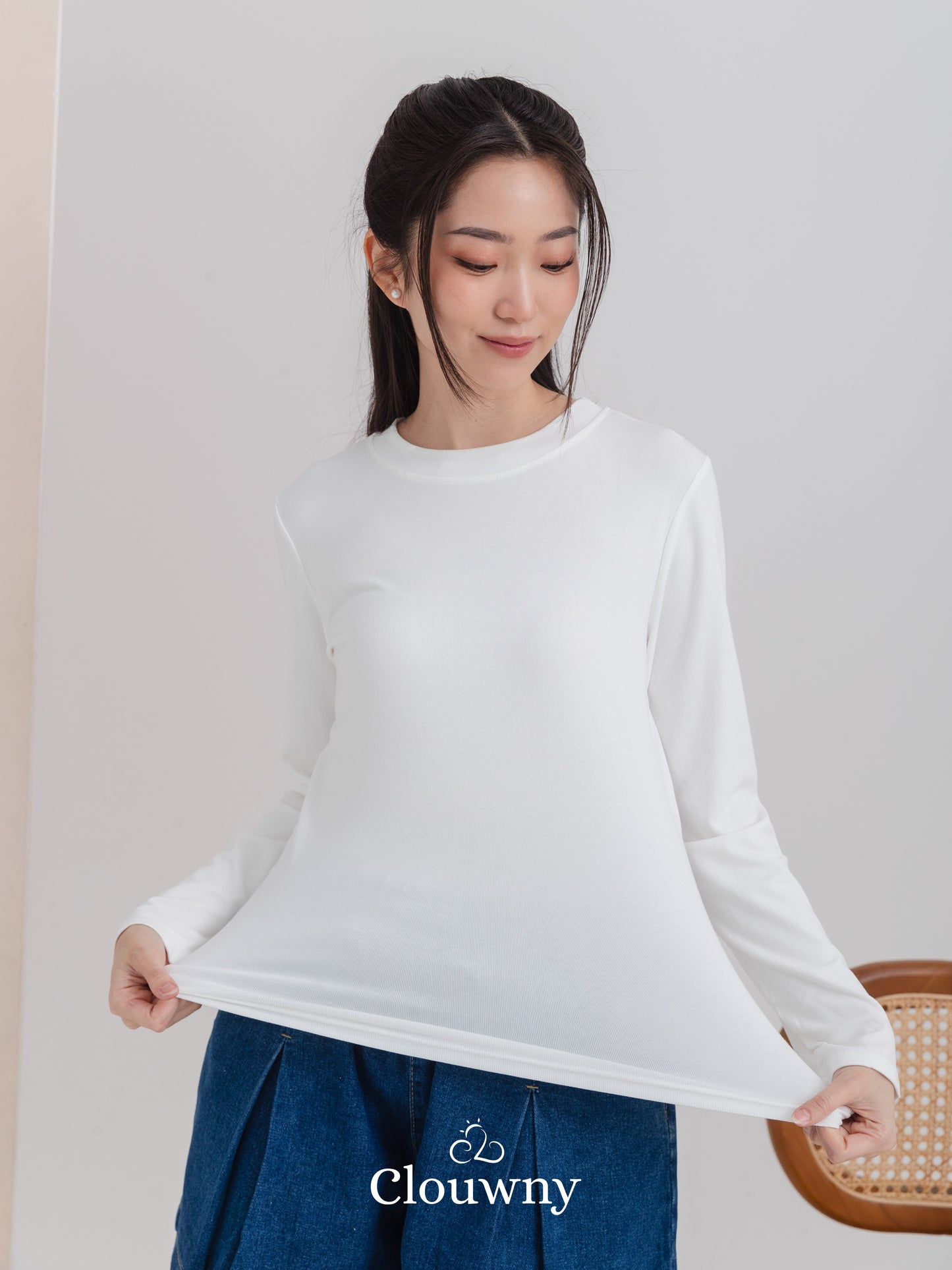 Summer Longsleeve Top - White