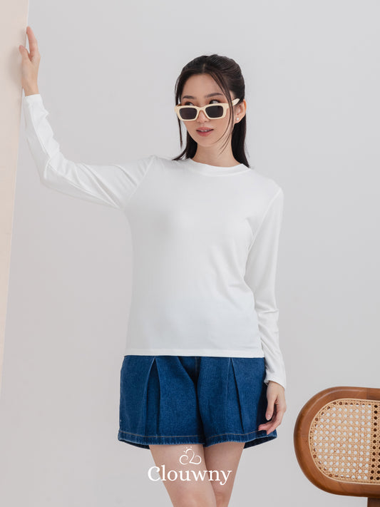 Summer Longsleeve Top - White