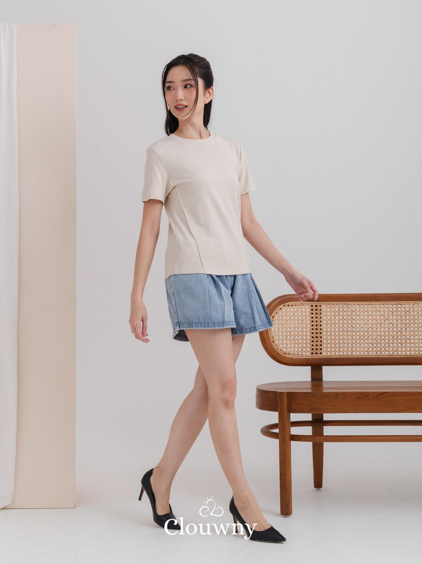 Starzy Tshirt Top - Cream