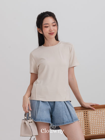 Starzy Tshirt Top - Cream