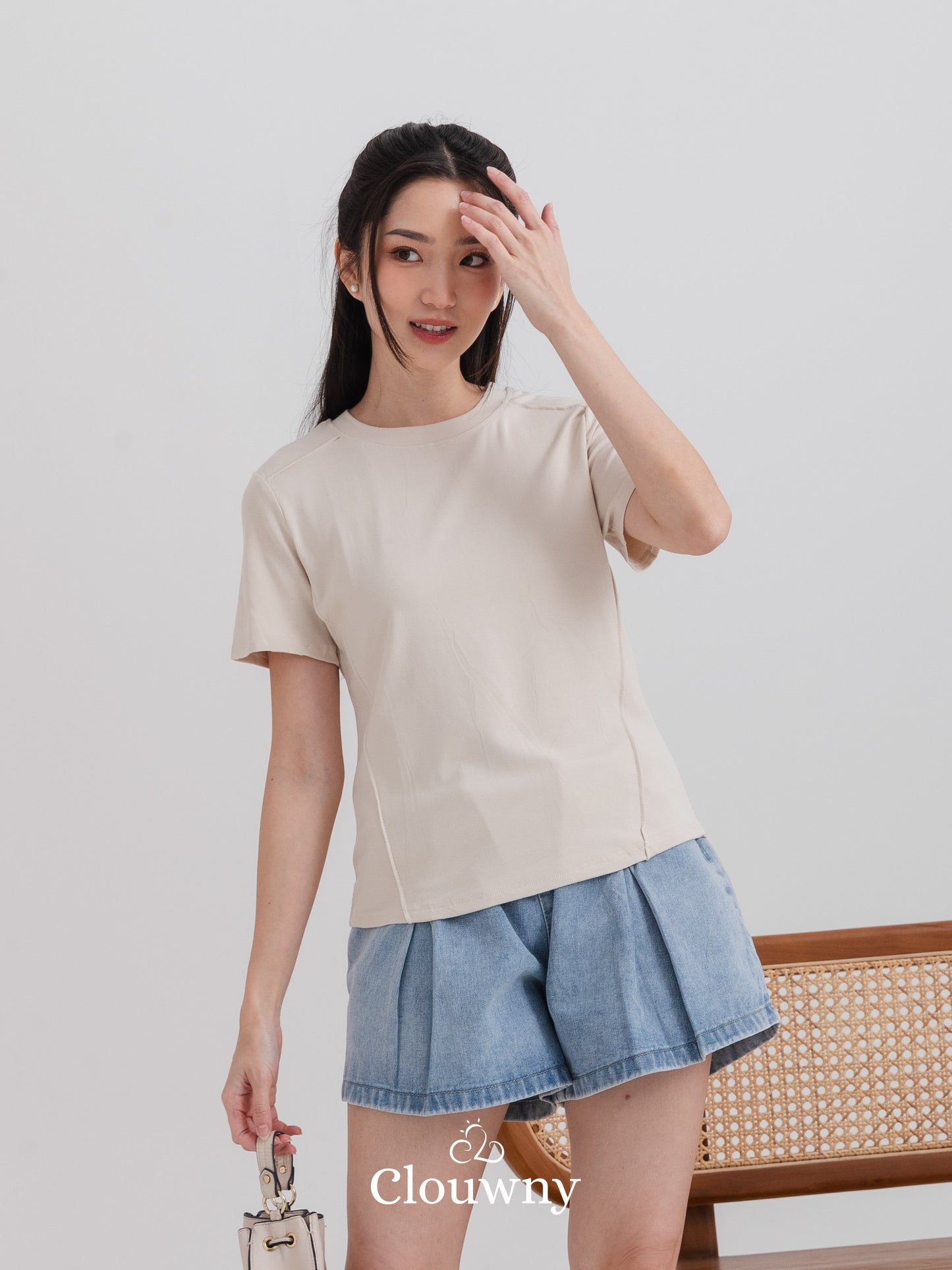 Starzy Tshirt Top - Cream