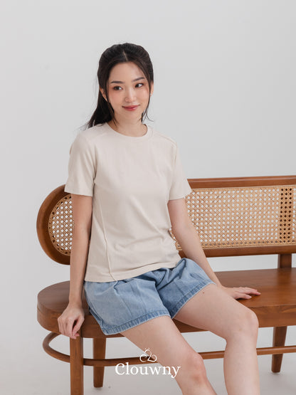 Starzy Tshirt Top - Cream