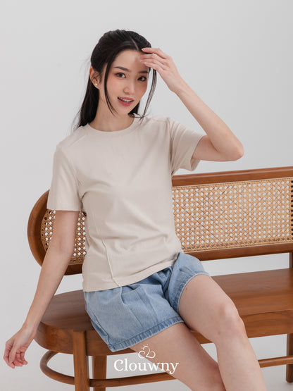 Starzy Tshirt Top - Cream