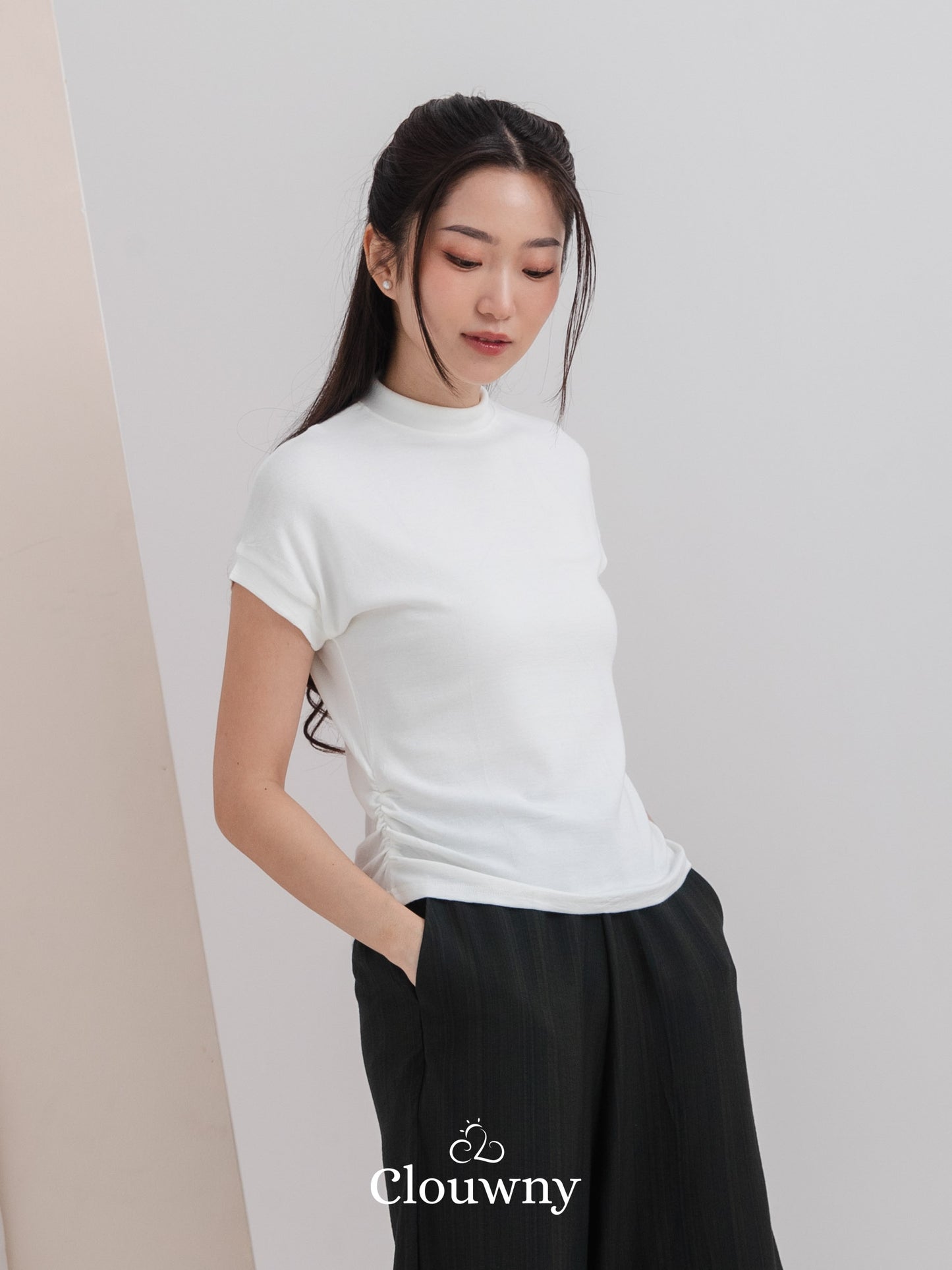 Elora Tshirt Top - White