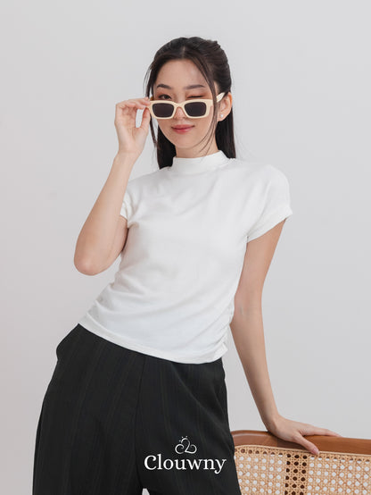 Elora Tshirt Top - White