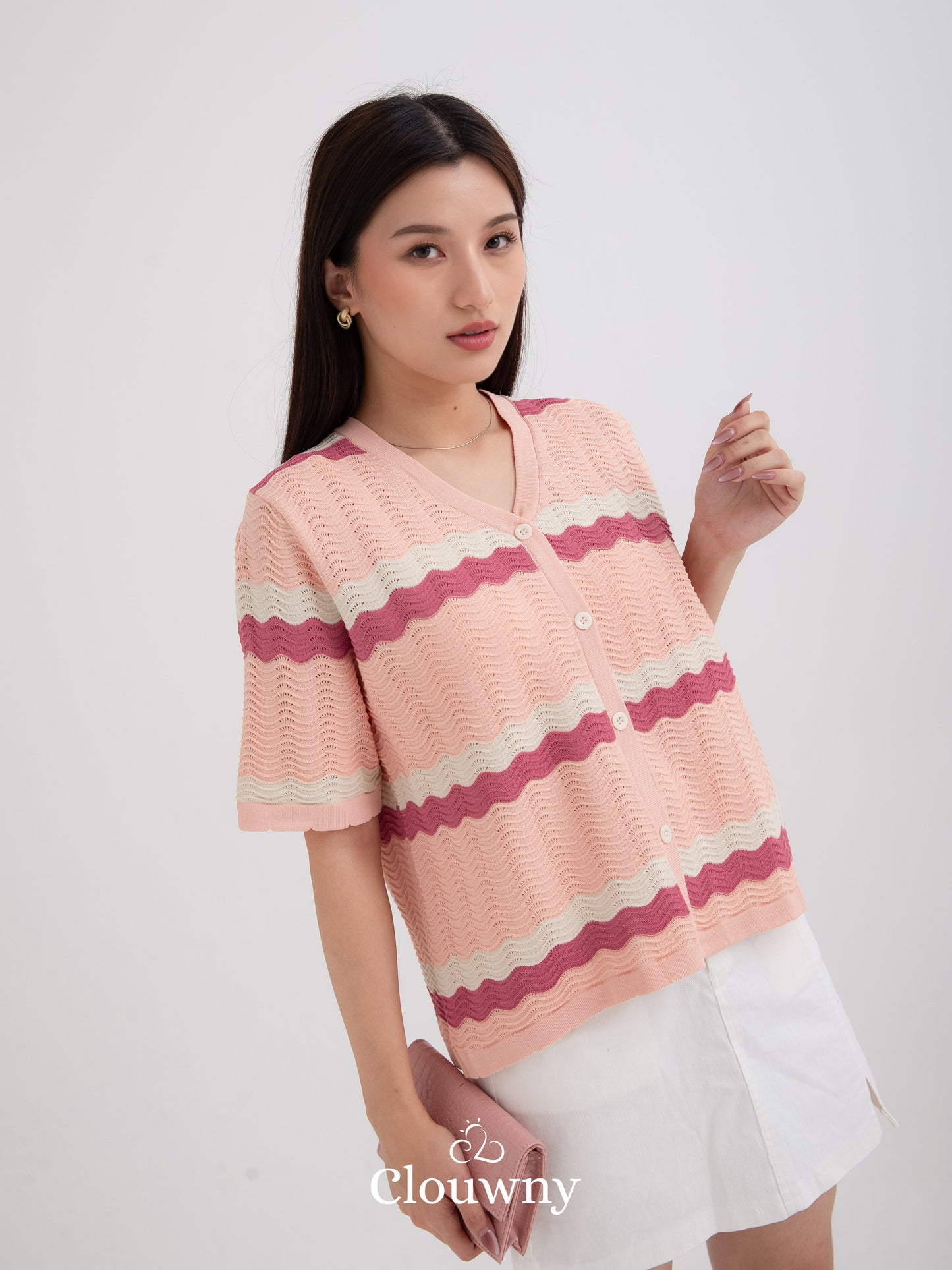 Harold Knit Top - Pink