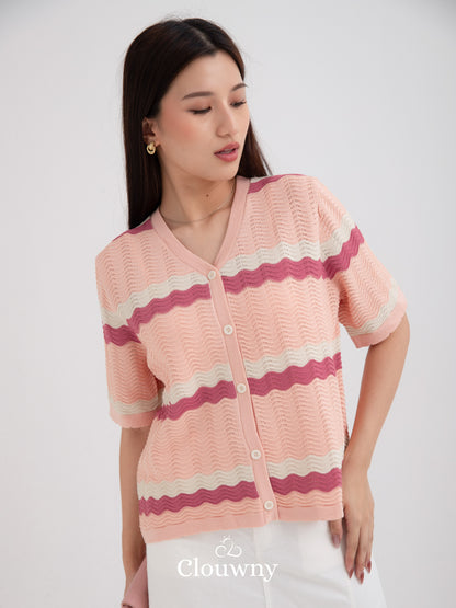 Harold Knit Top - Pink