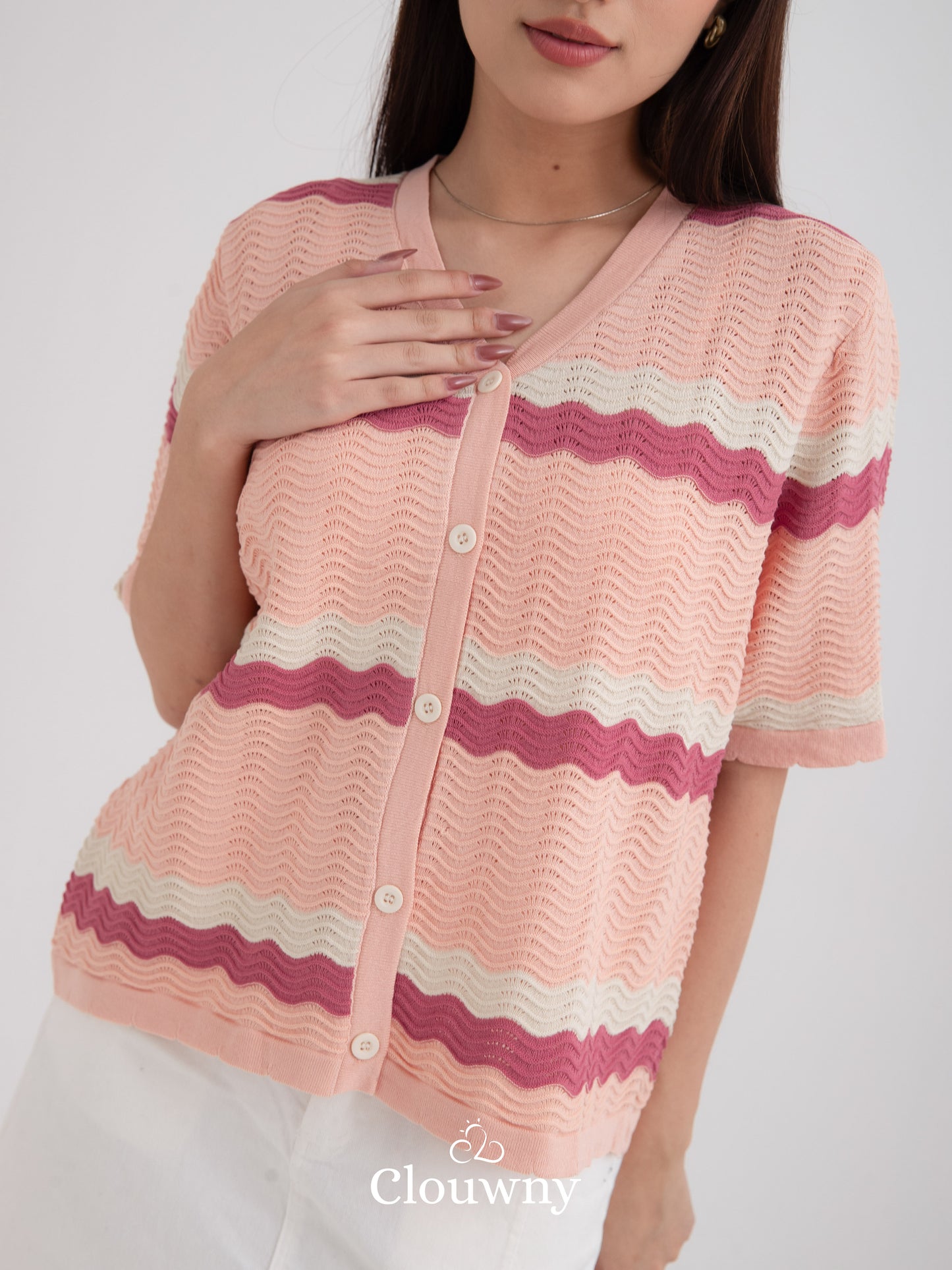 Harold Knit Top - Pink