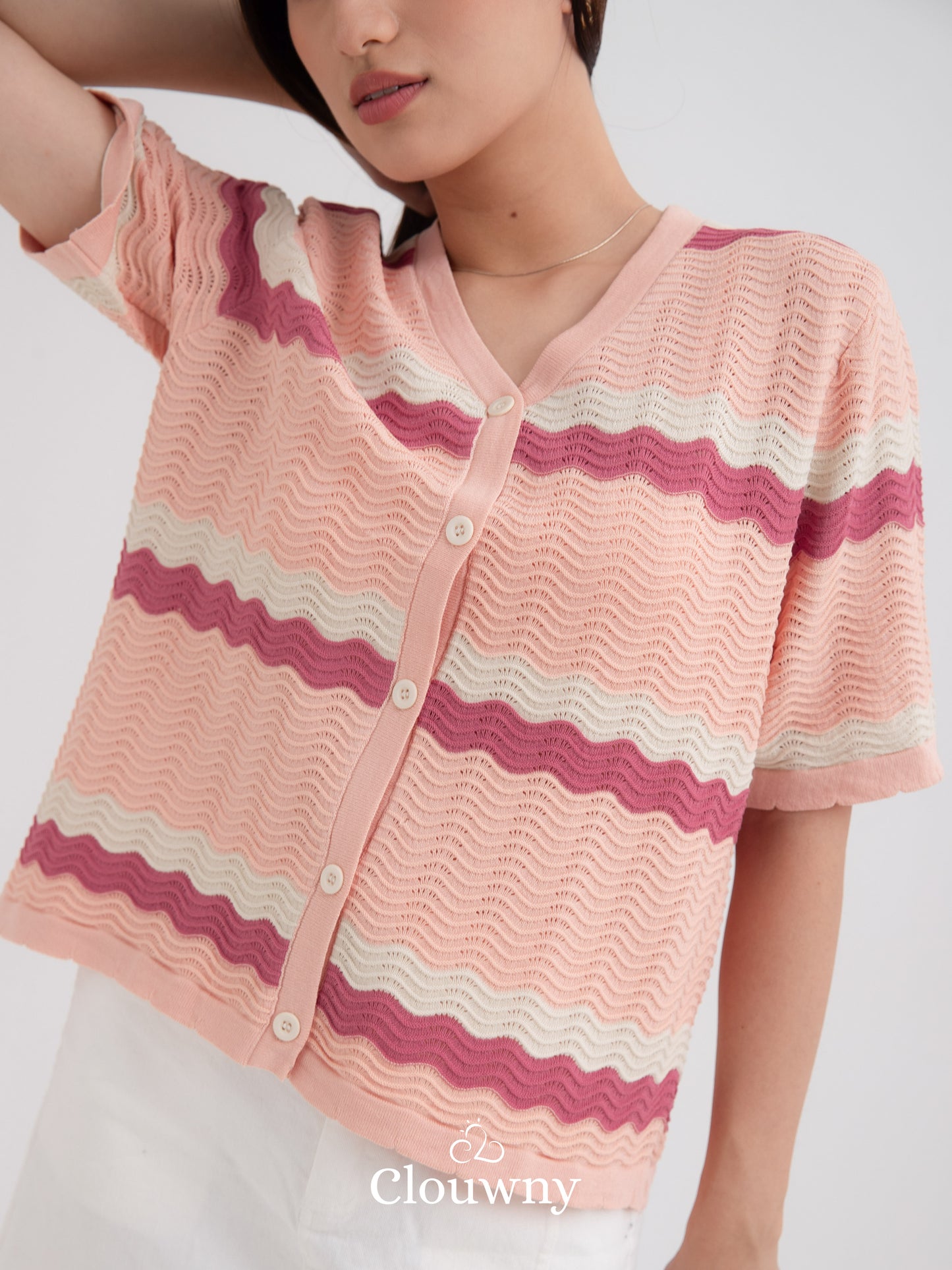 Harold Knit Top - Pink