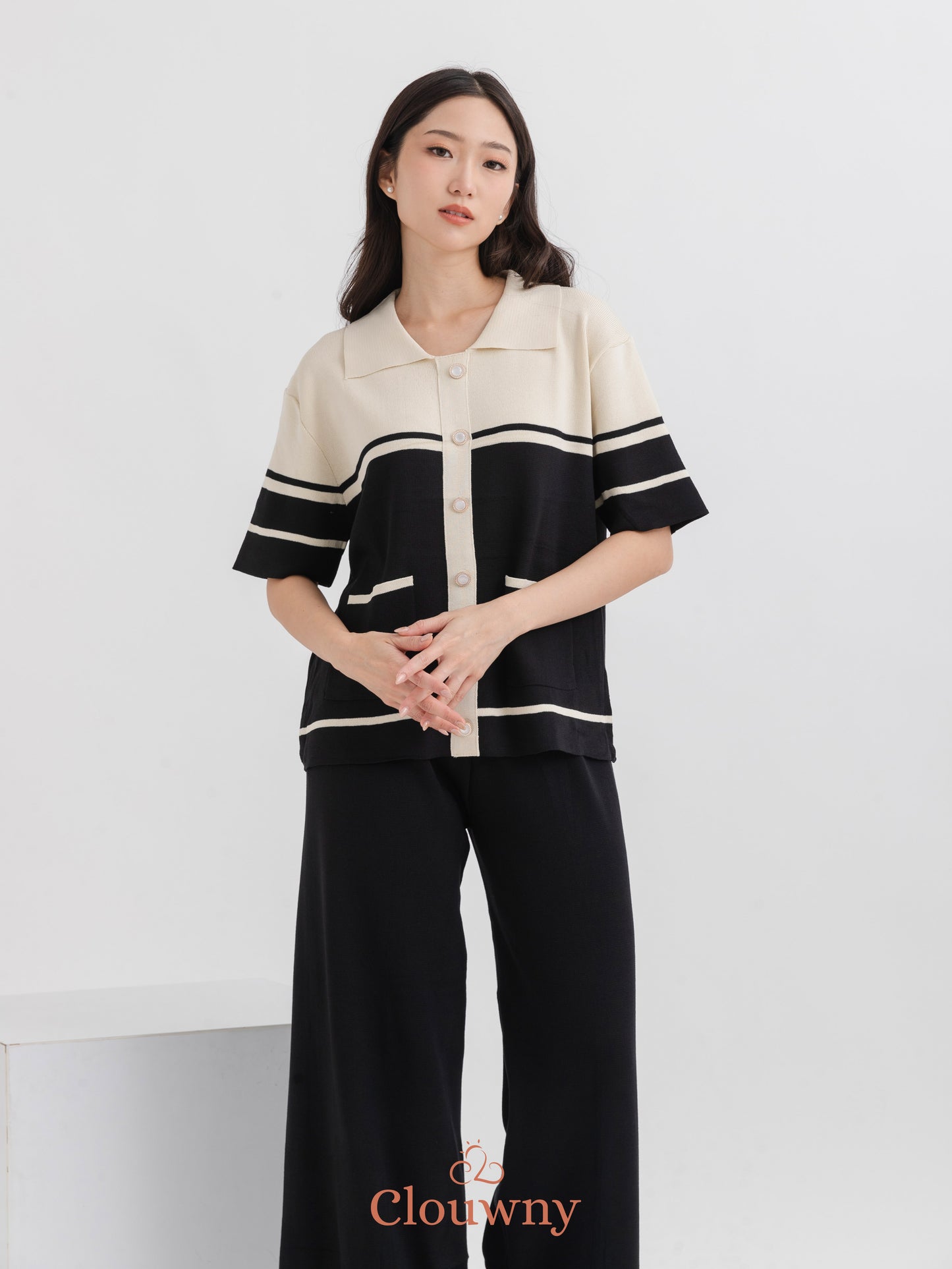 Roger Knit Set - Black