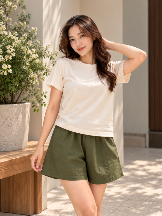 Baxter Short Pants - Army