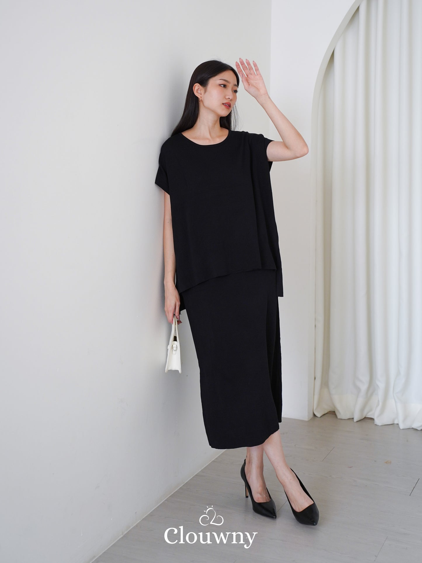 Woori Knit Set - Black