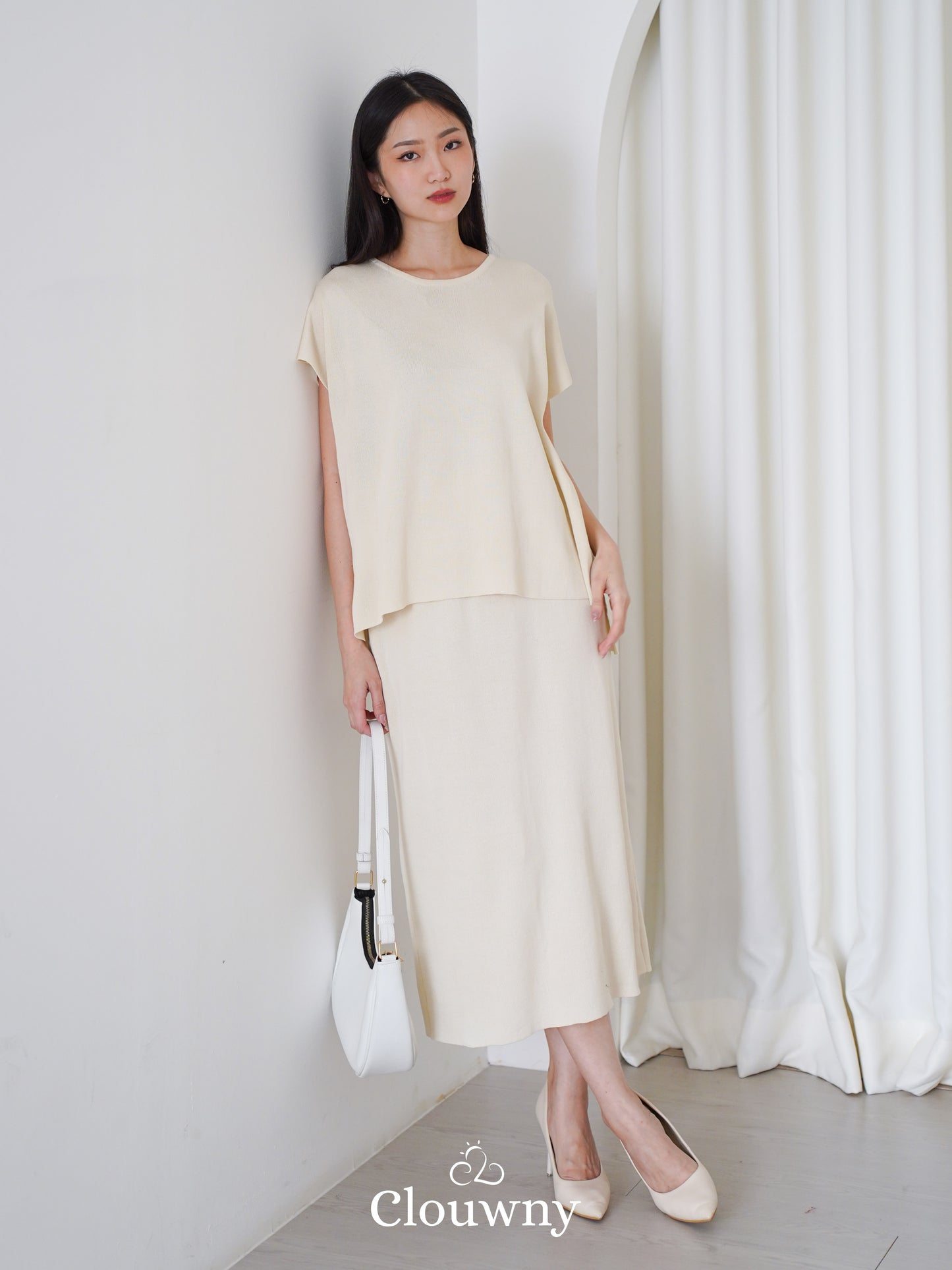 Woori Knit Set - Cream