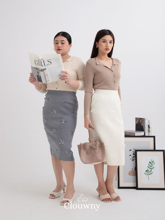 Pita Basic Skirt - Grey