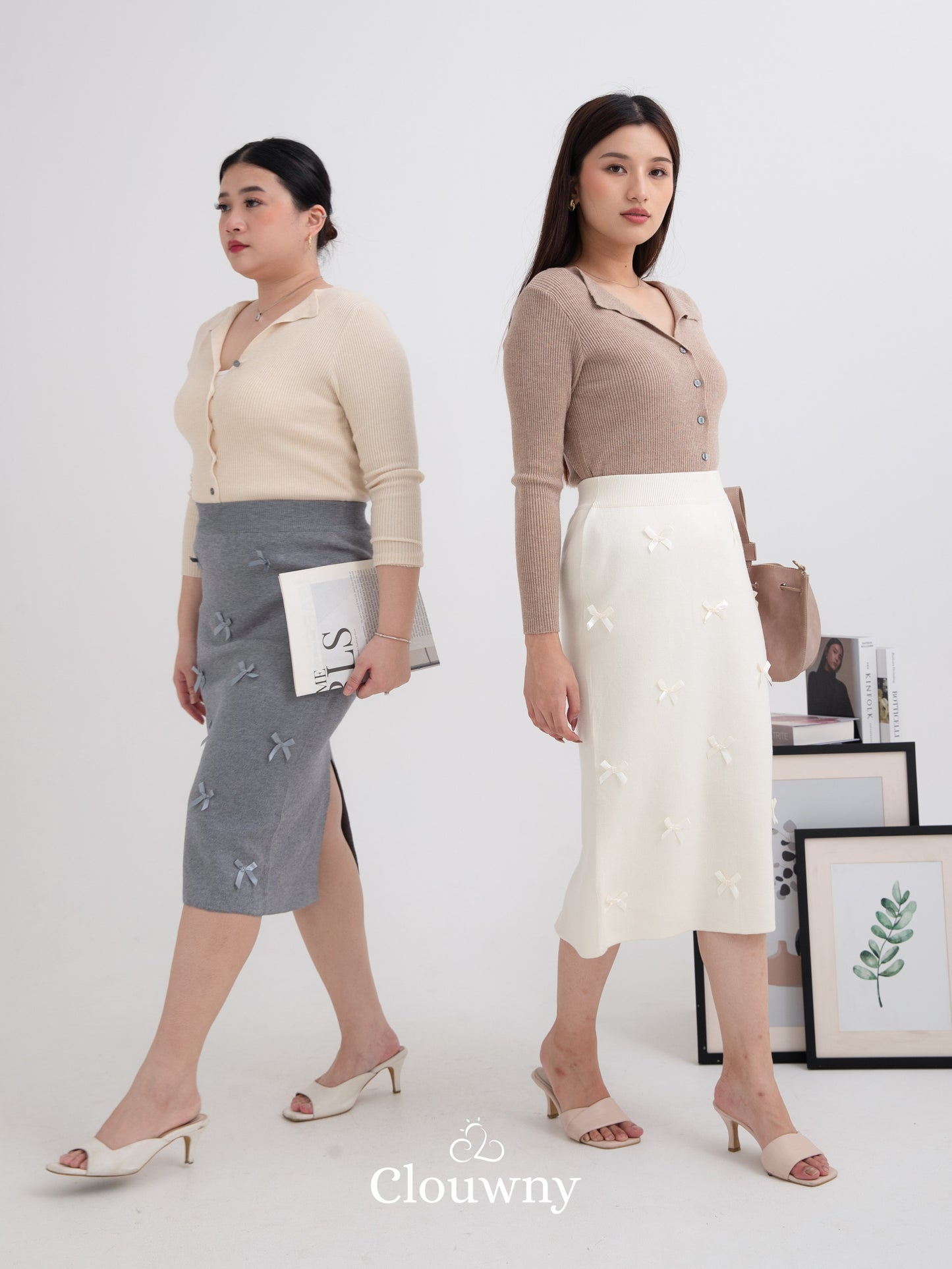 Pita Basic Skirt - Broken White