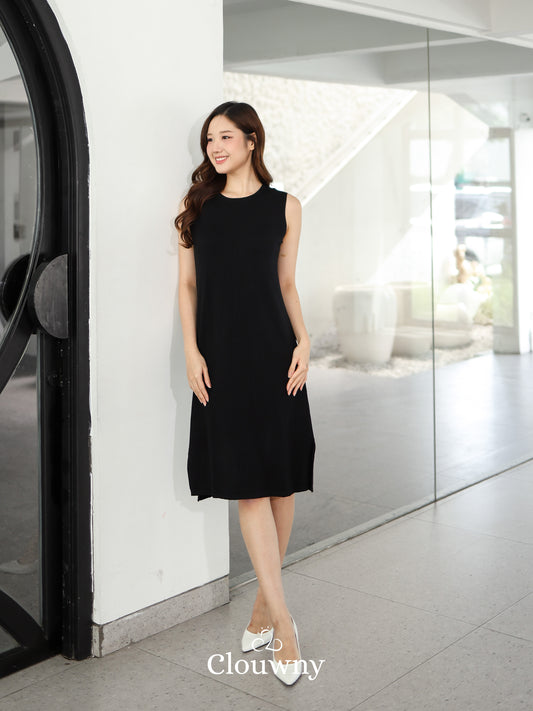 Zaveta Knit Dress - Black