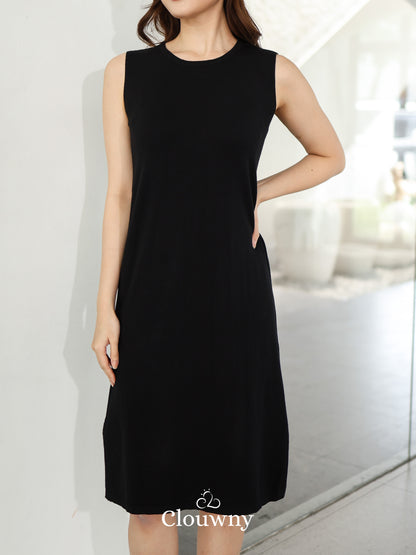 Zaveta Knit Dress - Black