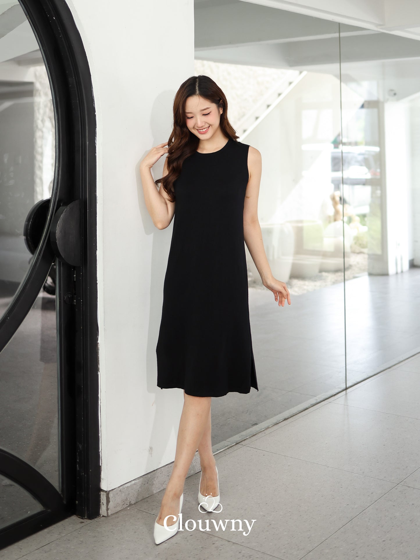 Zaveta Knit Dress - Black