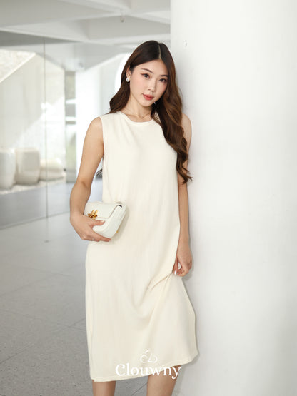 Zaveta Knit Dress - Cream