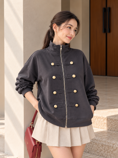 Solera Zipper Jacket - Dark Grey